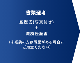 書類選考